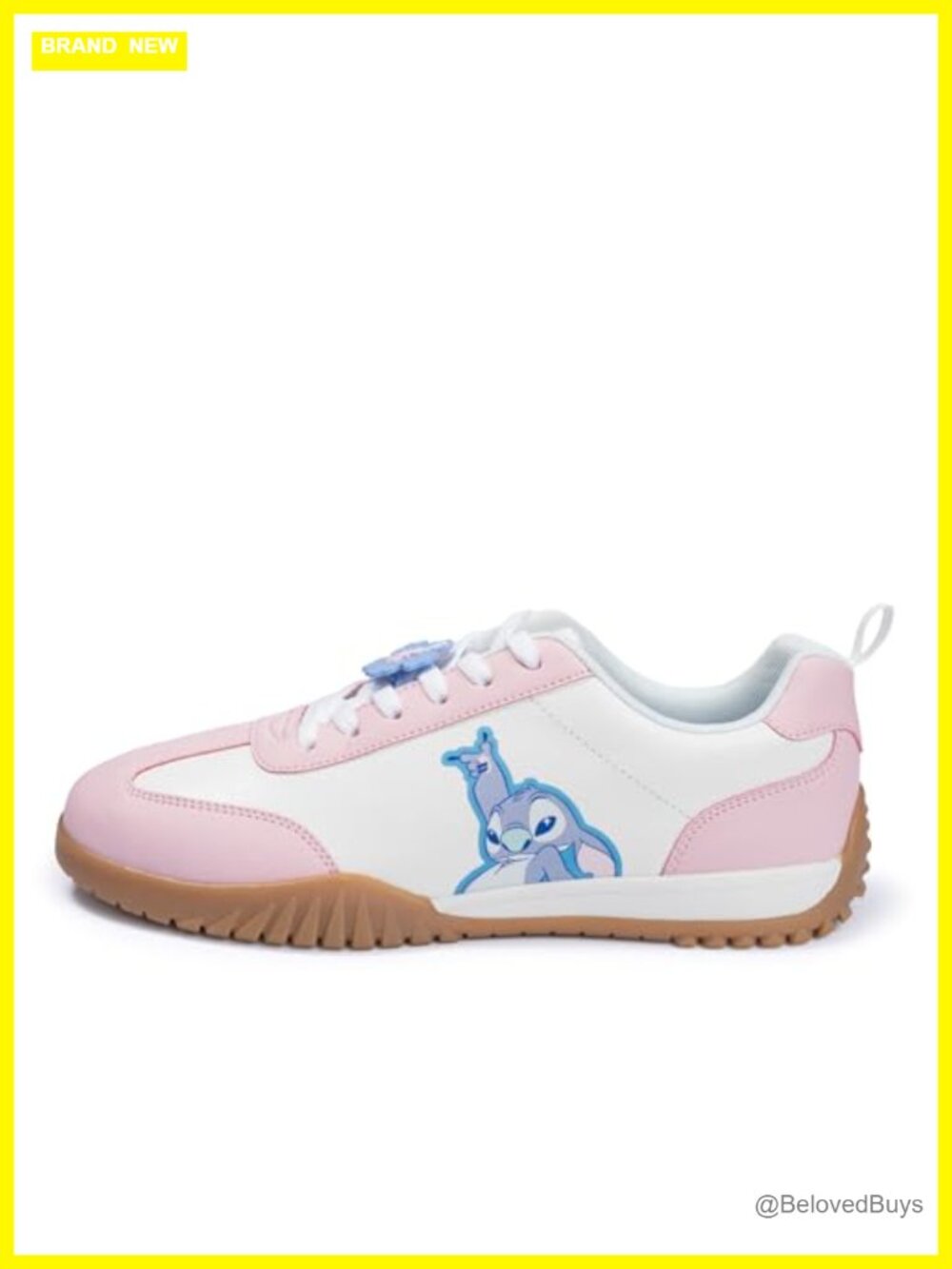 Disney Stitch Sneakers Lace Up Casual Comfort Walking Shoes